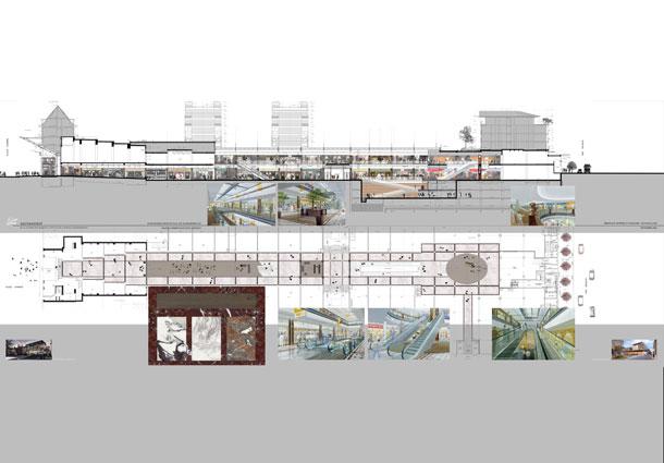 Coeur de Ville de Valenciennes Plans-coupes