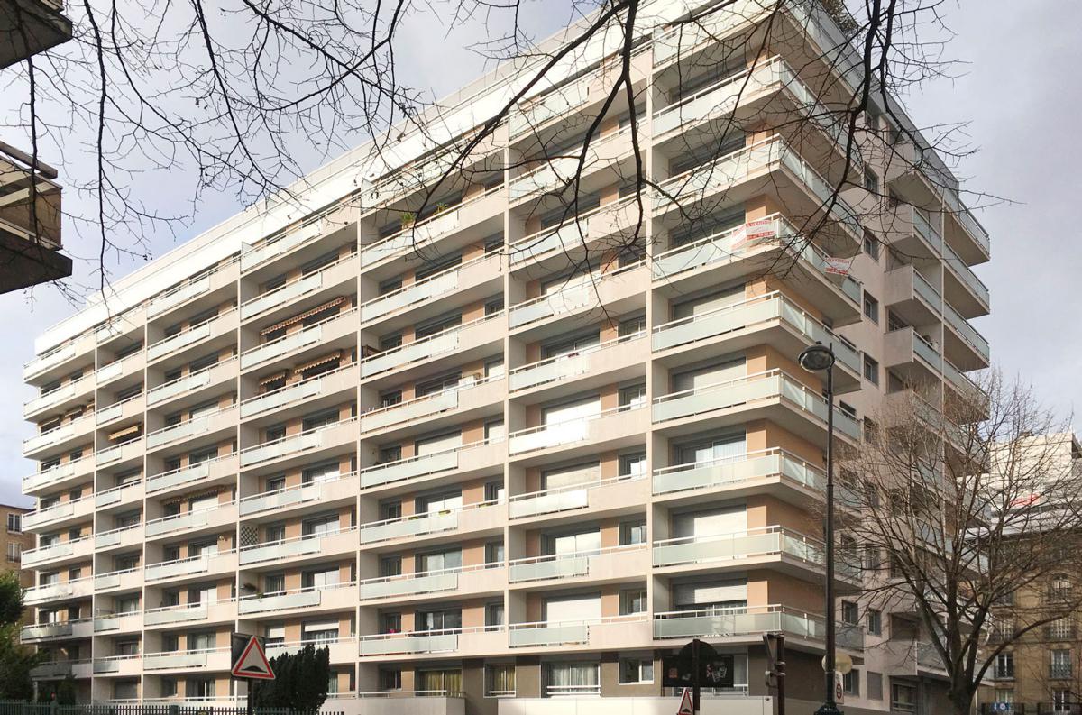 Copropriété Vouillé-Brancion rénovation des facades sur jardin